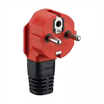 ABL 100000065 Hightech-Stecker SCHUKO & fr-be Elamid Rot IP54 Typ 1520 (100000065)
