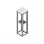 VARISTAR 48,30 cm (19)-Rack-Einlegeboden, statisch, 75 kg Tragkraft, für 600 mm Tiefe (26.10.0538)