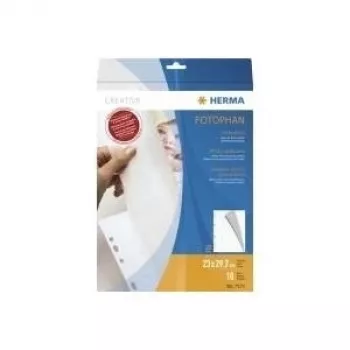 Fotokarton HERMA 230x297 mm weiß 10 Blatt