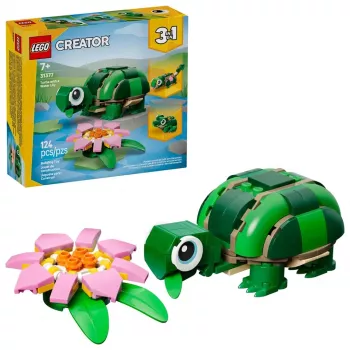 LEGO CREATOR 3 IN 1 31377 Schildkröte mit Seerose
