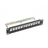 Patchpanel LANBERG PPKS-9212-B 12-Port 1U 10 Zoll FTP