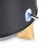 Wasserkocher Princess 1,7 L 3000 W, Edelstahlgehäuse, kabellos, beige/schwarz