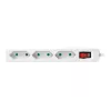 Power Extension LogiLink LPS230 1,5 m 3 AC-Ausgänge Innenbereich Weiß