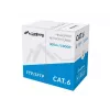 LANBERG Netzwerkkabel Cat6 U/UTP LCU6-11CU-0305-S, 305 m, 23 AWG, grau, HDPE-Mantel