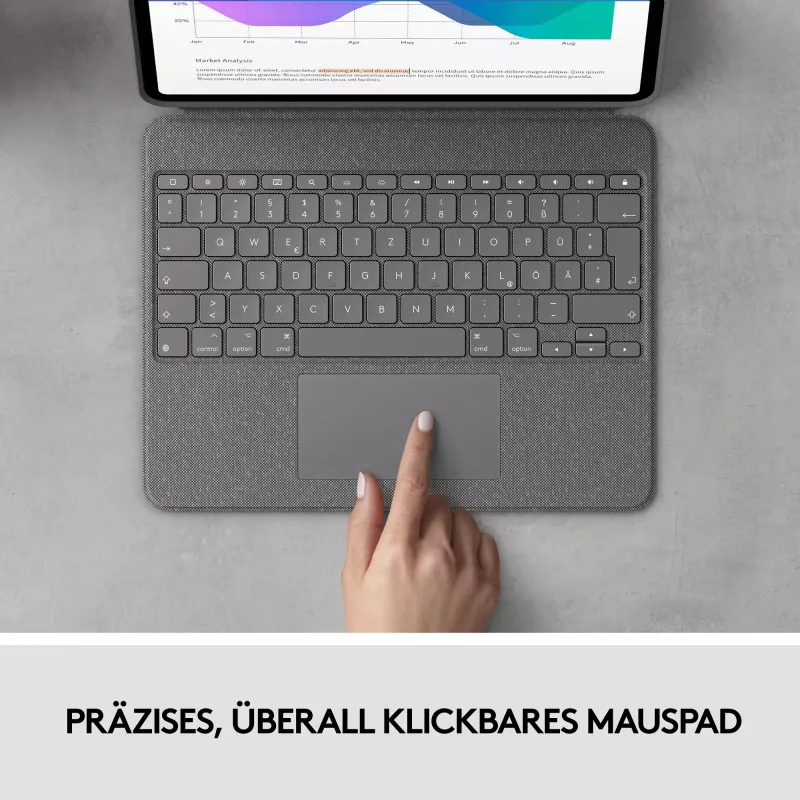 Tastatur mit Hülle für iPad Pro 12.9