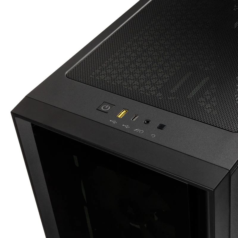 CORSAIR iCUE 4000X RGB Tempered Glass Mid-Tower Gehäuse Schwarz