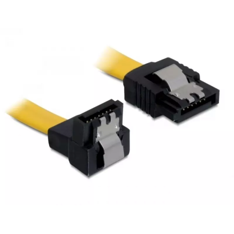 SATA-Kabel DeLOCK 0,5 m Stecker/Stecker Gelb