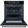 INDESIT Backofen | IO K55C B | 71 L | Elektro | Katalytisch | Elektronisch | Höhe 59,5 cm | Breite 59,5 cm | Schwarz