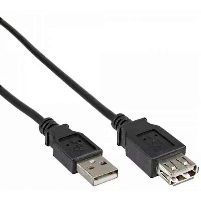 USB-Kabel DeLOCK 83401 USB 2.0 0,5 m Schwarz