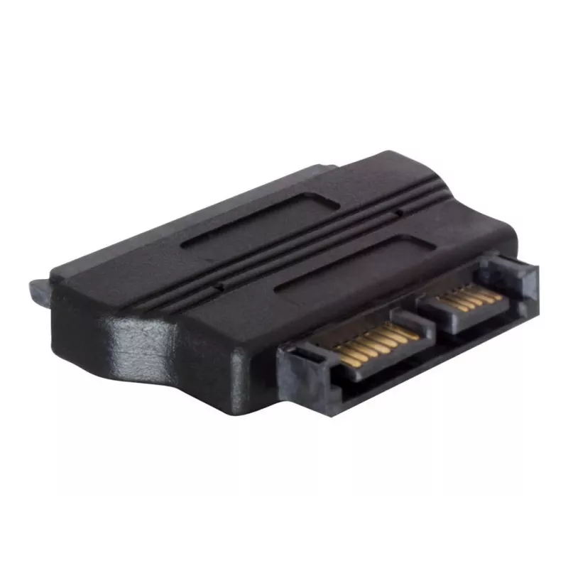 Adapter SATA SATA 22‑Pin BM SATA 13‑Pin M Schwarz DeLOCK