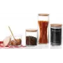 Vorratsglas ritzenhoff & breker FAIA 1,9 l Glas mit zylindrischem Buchenholzdeckel