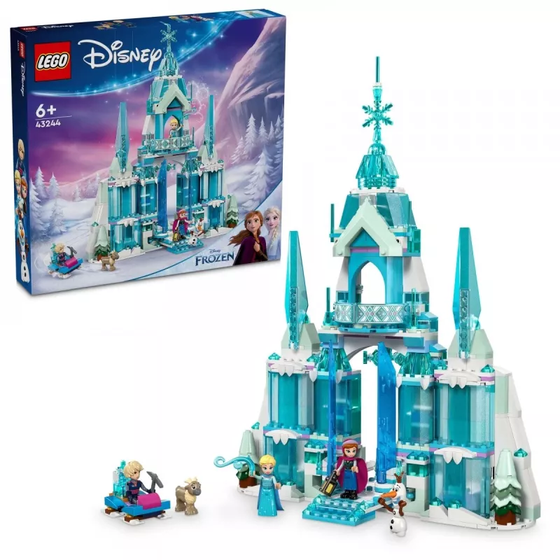 Konstruktionsspielzeug LEGO Disney Princess Elsas Winterpalast 43244 — Bauset für fantasievolles Spiel