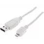 USB-Kabel ShiverPeaks BS77182-W 1,8 m USB 2.0 Micro-USB B Weiß