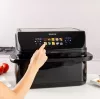 Fettfreier Fritteuse mit langem Korb und Grill Taurus 973004000