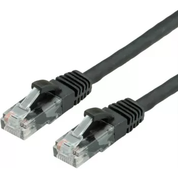 UTP PatchKabel Cat6a, CU, Schwarz, 0,3 m – Kabel – Netzwerk (21.99.1464)