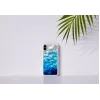Smartphone-Hülle iKins für iPhone XS/S blue lake white