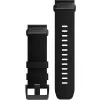 Garmin Ersatzarmband QuickFit 26mm Nylon Schwarz Edelstahl (010-13010-00)