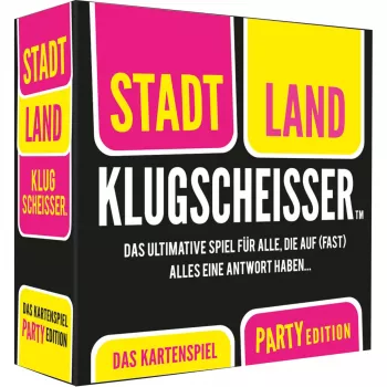 Stadt Land Klugscheisser - Das Kartenspiel (Party Edition), Partyspiel