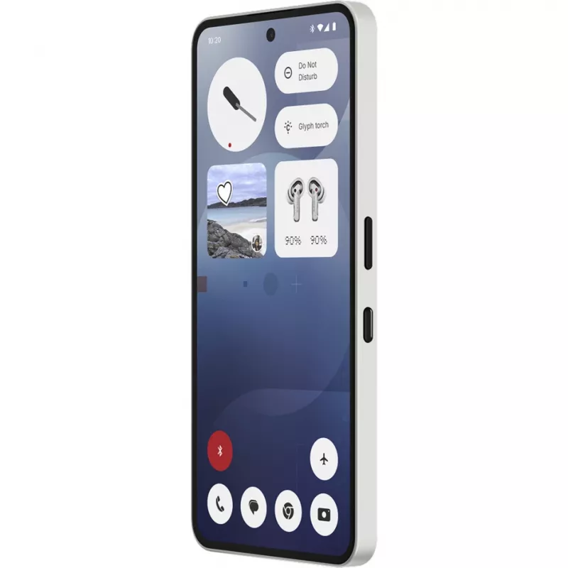 Nothing Phone (3a) 17,2 cm (6,77 inch) Dual SIM Android 15 5G USB Typ-C 12 GB 256 GB 5000 mAh Weiß