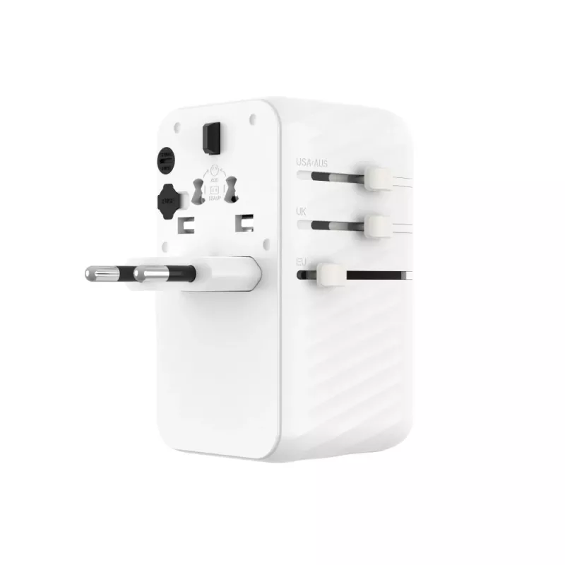 Fixed | Voyager 85W Reiseadapter für EU, UK und USA/AUS, mit 4xUSB-C und 1xUSB-Ausgang | Adapter