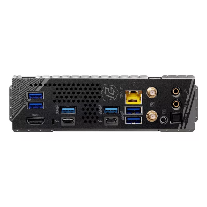 ASRock Phantom Gaming Z890I Nova WiFi Mainboard — Intel Z890, LGA 1851, Mini-ITX, DDR5, 2x M.2, Wi‑Fi 6E/7, 5Gb LAN, Thunderbolt