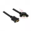 HDMI-Kabel DeLOCK 0,25 m 2xHDMI