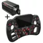 Asetek SimSports Invicta Formula Steering Wheel - Rot + The Invicta Wheelbase (27 Nm)
