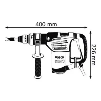 Bosch 0 611 332 101 Bohrhammer 900 W 800 U/min