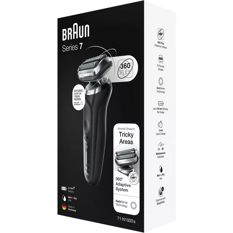 Braun Series 7 71-N1000s Folienrasierer Schwarz