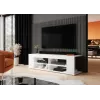 Cama TV-Schrank RTV TEXAS 50/134/40 weiß/weiß glänzend