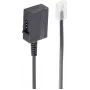 Telefonkabel ShiverPeaks BS71041-1 0,2 m Schwarz