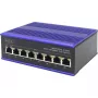 ASSMANN Electronic DN-650108 Netzwerk-Switch Fast Ethernet (10/100) Power over Ethernet (PoE) Schwarz, Blau