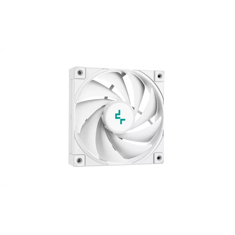 CPU-Kühler DeepCool AK500S Digital SE – 5 Heatpipes, 120 mm FDB-Lüfter, PWM, Multi-LED, weiß, unterstützt Intel LGA1150 und AMD Sockel