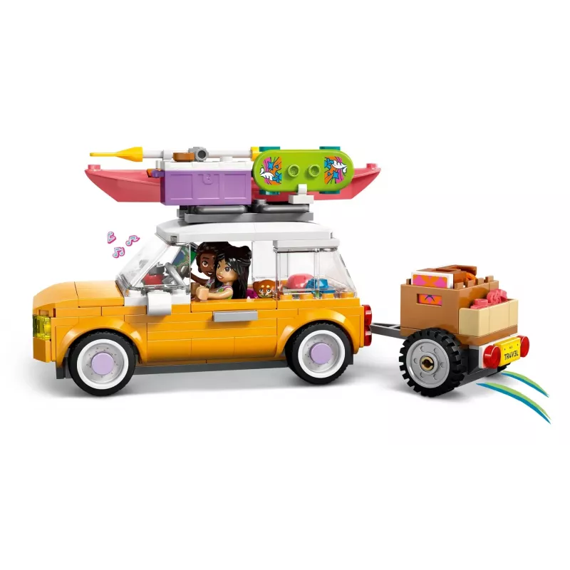 Bauspielzeug LEGO Friends Spielset 42659 Abenteuerreise mit Freunden, 220 Teile, 2 Minifiguren, ab 6 Jahren