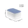 Lebensmittel-Aufbewahrungsdosen Set Rotho Rondo 2×0,75 L + 1×1,35 L transparent blau luftdicht stapelbar