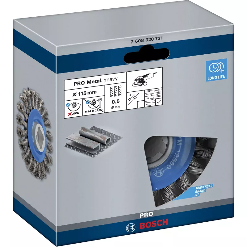 Bosch 2 608 620 731 Winkelschleifer-Zubehör Drahtbürste