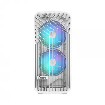 PC-Gehäuse Fractal Design Torrent White – unterstützt ATX, EATX, microATX, ITX; 2x180 mm Frontlüfter; 2,5-Zoll/3,5-Zoll-Einschübe