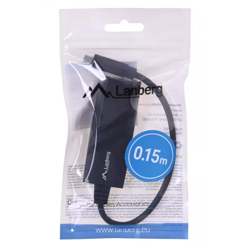 Lanberg NC-1000-02 Schnittstellenkarten/Adapter RJ-45