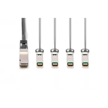 Direct-Attach-Kabel Digitus 40G QSFP+ auf 4xSFP+ 1m