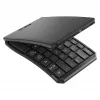 Inateck Full-Size gekrümmte Bluetooth-Tastatur N0131 QWERTZ Scherenschalter Schwarz
