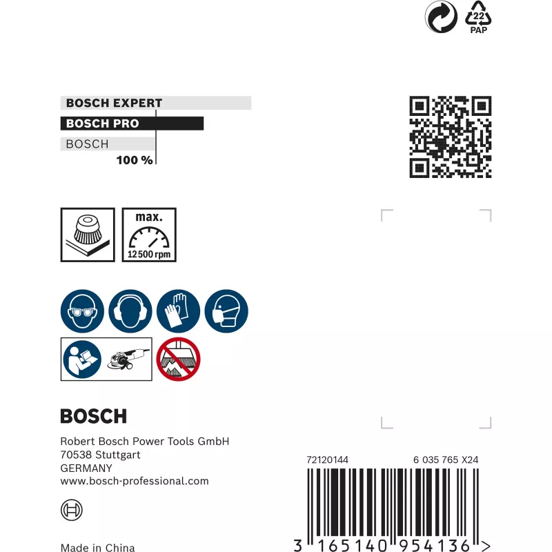 Bosch 2 608 620 727 Winkelschleifer-Zubehör Topfbürste