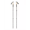 Trekkingstöcke Schwarz Diamond Trail Cork, verstellbar 100–140 cm, Aluminium, Griff aus Kork/EVA, 3-teilig, grün/beige