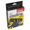 Lüfter Akasa Schwarz 12cm AK-174BKT-B