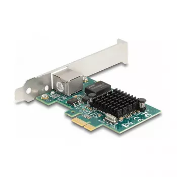 DeLOCK PCI Express x1-Karte 1 x RJ45 Gigabit LAN BCM Grau