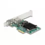 DeLOCK PCI Express x1-Karte 1 x RJ45 Gigabit LAN BCM Grau