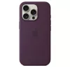 Apple iPhone 16 Pro Silikon Case mit MagSafe - Pflaume