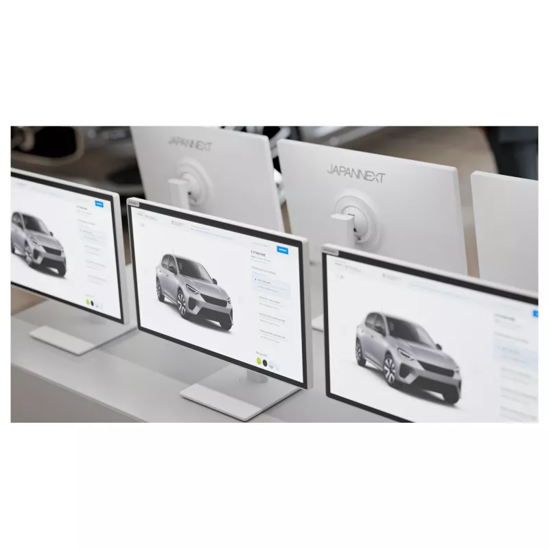 Japannext JN-IPS2152FHDR-T Display Weiß