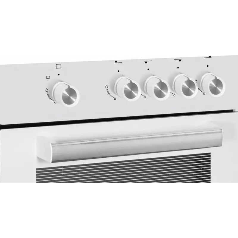 Gasherd SIMFER 4401SGRBB.1 mit Gaskochfeld und Gasbackofen, 50 cm Breite, 55 cm Tiefe, Energieeffizienzklasse A+