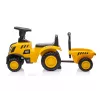 CAT Fahrzeug Traktor mit Anhänger gelb zum Aufsitzen