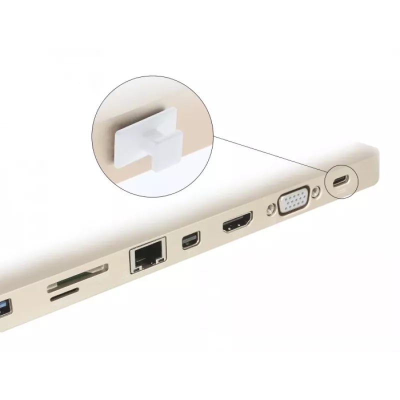 Staubschutzkappe für USB-Typ-C-Buchse DeLOCK 64097